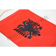 Albánia hímzett asztali zászló
