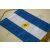 Argentína hímzett asztali zászló