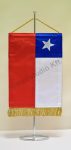 Chile hímzett asztali zászló