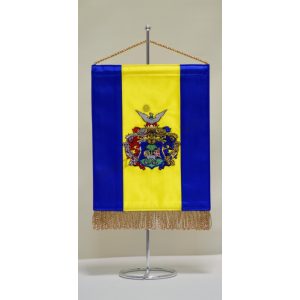 Debrecen hímzett asztali zászló