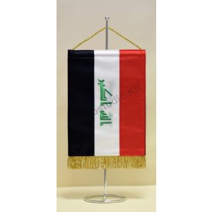 Irak hímzett asztali zászló