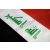 Irak hímzett asztali zászló