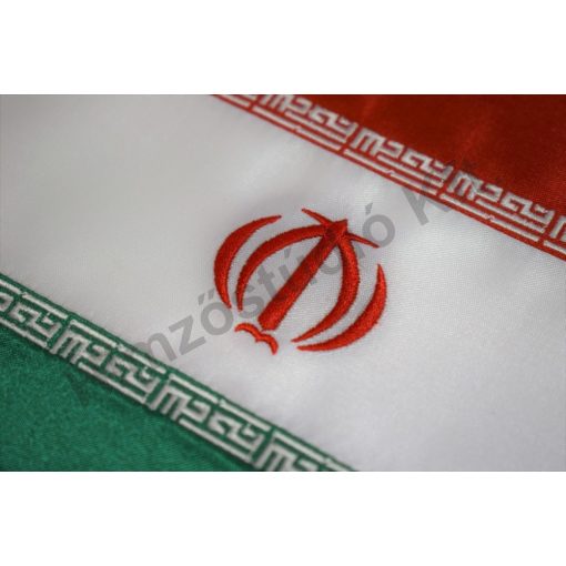 Irán hímzett asztali zászló