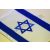 Izrael hímzett asztali zászló
