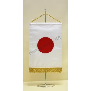 Japán hímzett asztali zászló