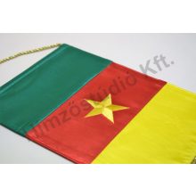 Kamerun hímzett asztali zászló
