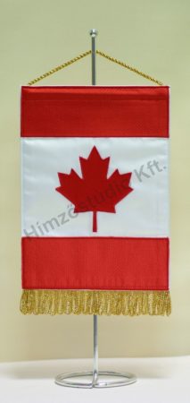 Kanada hímzett asztali zászló