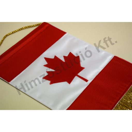 Kanada hímzett asztali zászló