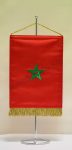 Marokkó hímzett asztali zászló