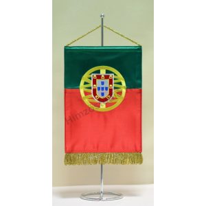 Portugália hímzett asztali zászló