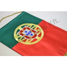 Portugália hímzett asztali zászló