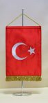 Törökország hímzett asztali zászló