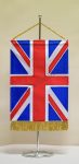 Egyesült Királyság hímzett asztali zászló