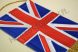 Egyesült Királyság hímzett asztali zászló