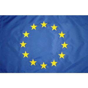 Kültéri EU zászló egyrétegű, nyomott